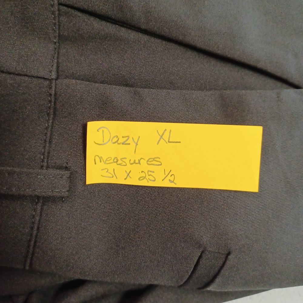 Dazy Black Tapered Dress Pants Womens XL sw220824538459 Office Trousers - Picture 13 of 13